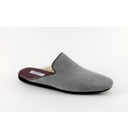 men's slippers MILANO  grey suede